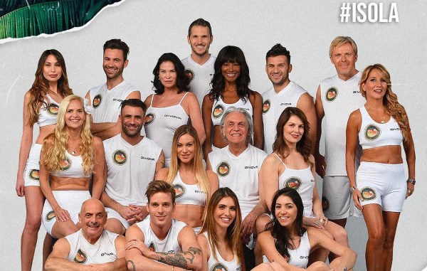 Il cast dell'Isola dei famosi