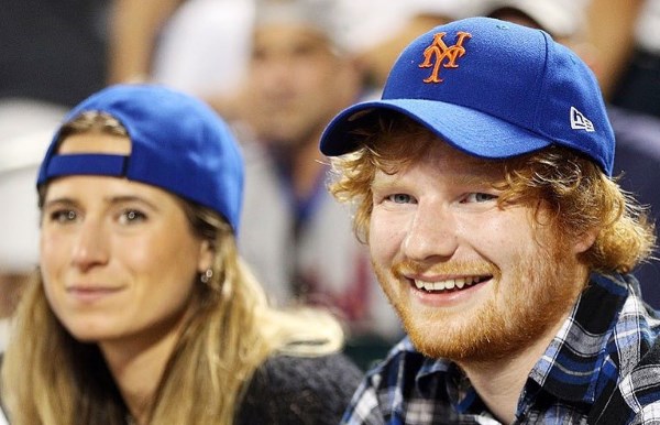 Ed Sheeran e sua moglie