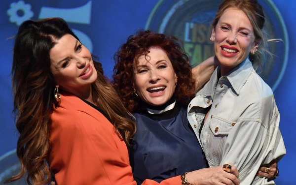 Alba Parietti, Alda DEusanio e Alessia Marcuzzi