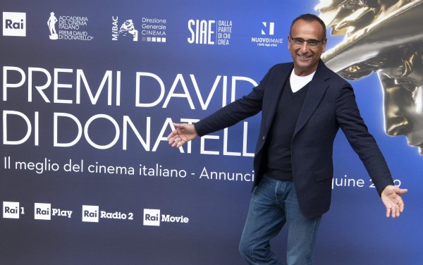 Carlo Conti presenta i David di Donatello