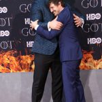 Hafþór Júlíus Björnsson (Gregor Clegane, la "Montagna") e Pedro Pascal (Oberyn Martell)