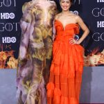 Gwendoline Christie (Brienne of Tarth) e Nathalie Emmanuel (Missandei)