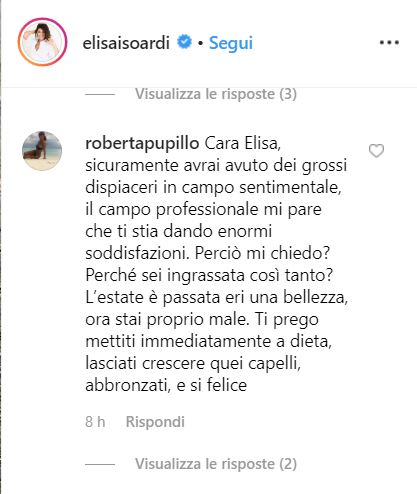 Insulti a Elisa Isoardi