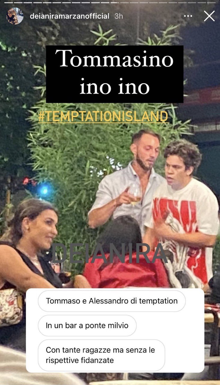 alessandro e tommaso di temptation island lasciati