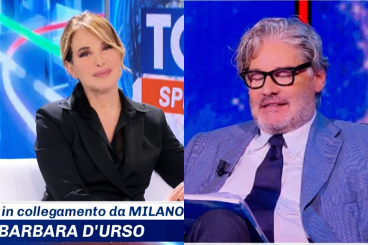 barbara d'urso paolo del debbio cosa ha detto